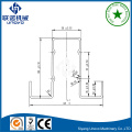 dobladora en frío de soporte fotovoltaico unistrut