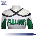 Uniformes de cheer croisés personnalisés