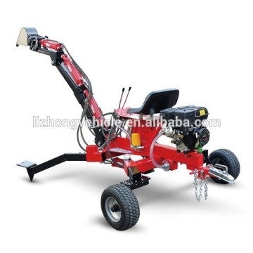 China best 9HP Gasoline engine tractor backhoe,chinese backhoe loader,backhoe for tractors