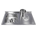 304 stainless steel hospital Sluice sink