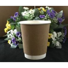 Cheap Kraft Logo Printed Disposable Paper Coffee Cups