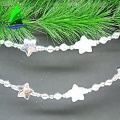 Colorful Glass Star Shape Beads Strands Hanging Ornament