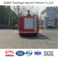 4ton Dongfeng Inner Tank Type d&#39;eau Fire Engine Truck Euro 4