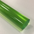 Varilla de vidrio de metacrilato de PMMA colorida transparente en stock