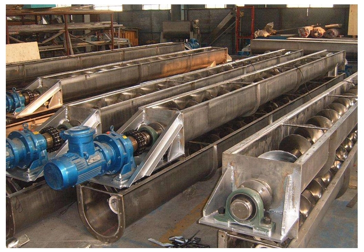 Shaftless conveyer