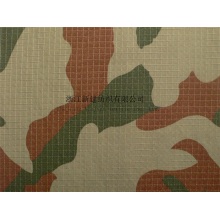 Flame Retardant Nylon Cotton Rip Stop Camouflage Fabric