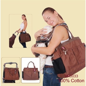 Cute Fashion Mummy Bag & Baby Wickeltasche