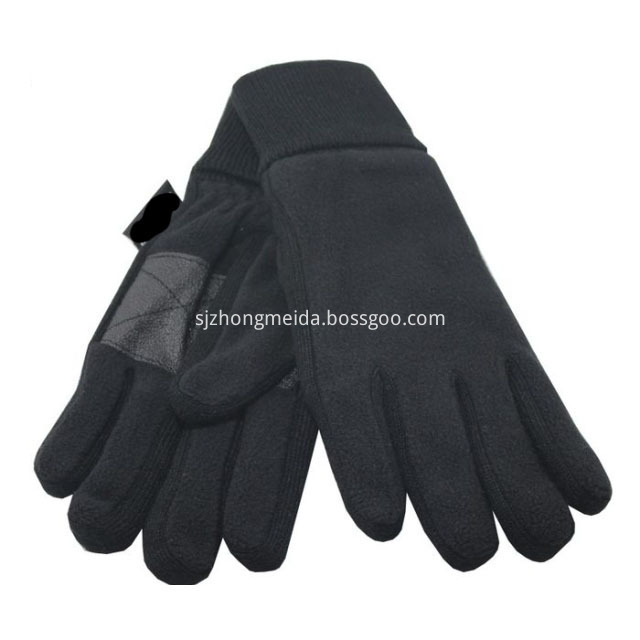 Black Fleece Gloves