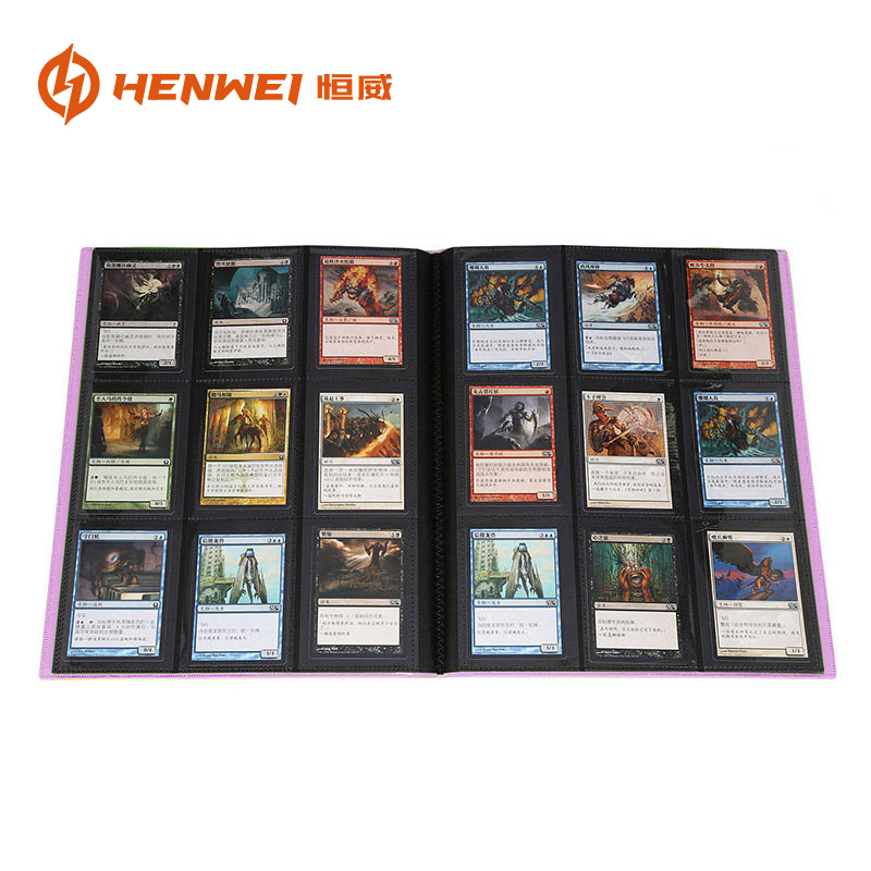 9 pockets High Quality traing cards album