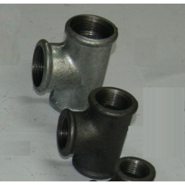 Beaded Type Malleable Iron Pipe Fittings Tee