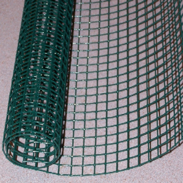 Green PVC Welded Wire Steel Mesh