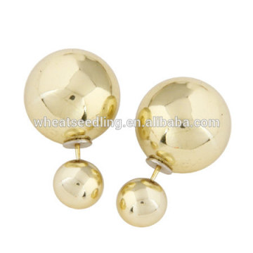 2016 Yiwu nouvelle boucle d&#39;oreille style bijoux de mode avec balle usine Chine