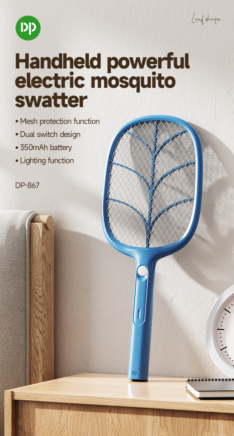DP Rechargeable Electric Mosquito Killer Bat Swatter-DP-867-detail-1 DP Rechargeable Electric Mosquito Killer Bat Swatter-DP-867-detail-1