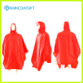 100% poliéster PVC Revestimento bicicleta chuva Poncho Rpy-051