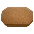 Yoga exercise cork block/high density cork yoga bricks