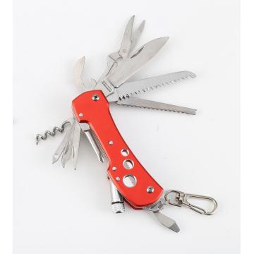 12 Use LED Key Chain Pocket Tool