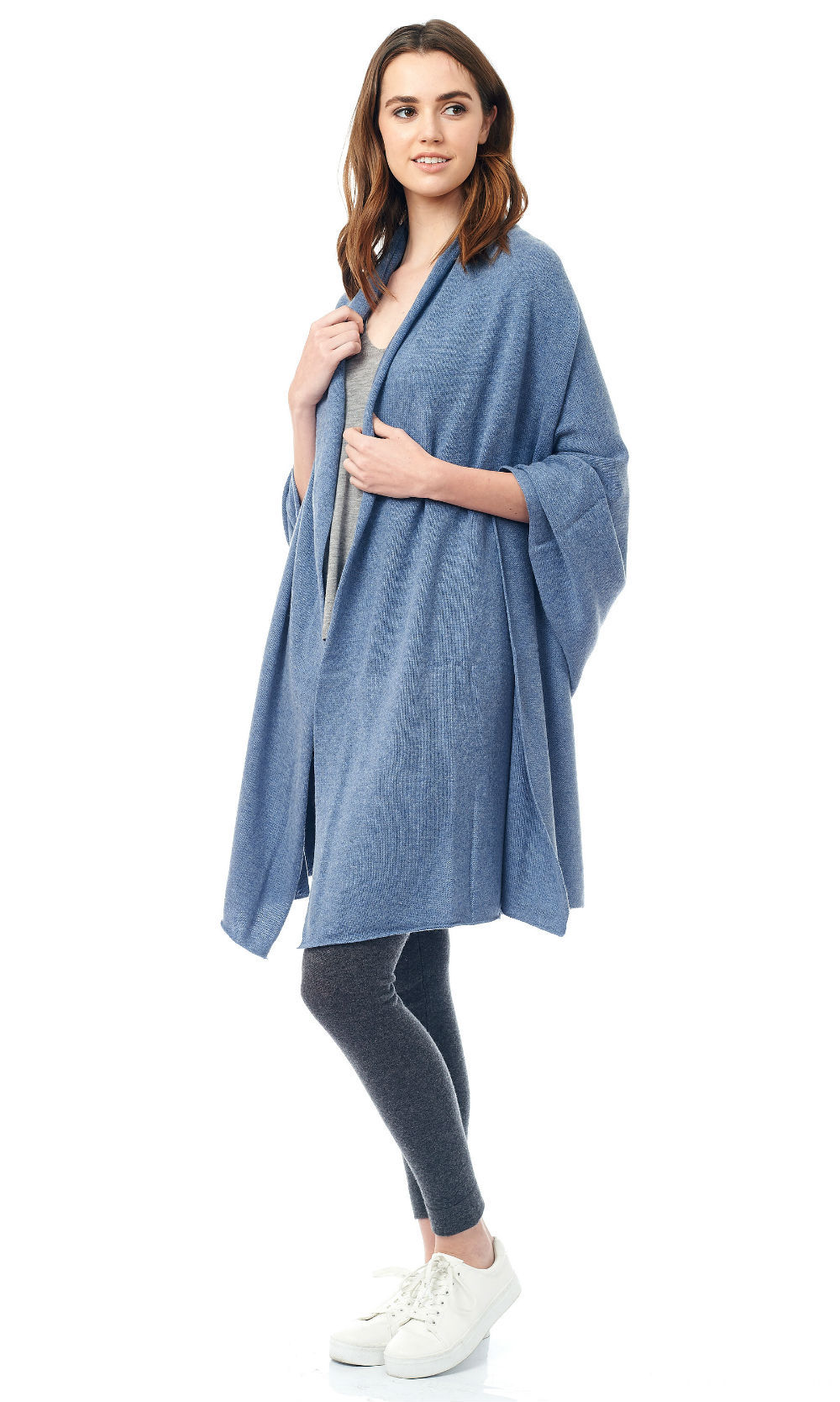 blue jersey knit travel wrap (3)