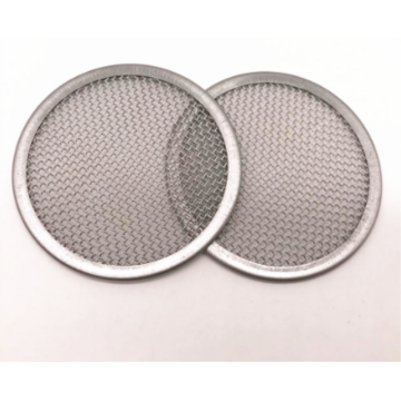 Disco de filtro de metal de malla de alambre de acero inoxidable AISI304