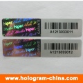 3D Laser Custom Barcode Hologramm Aufkleber