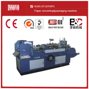 Automatic envelope paper bag sealing and making machine