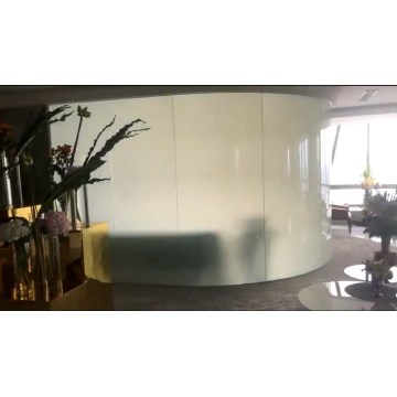 Электрическая стеклянная дверь конфиденциальность из изогнутое стекло из изогнутого стекла