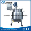 Pl Stainless Steel Jacket Emulsification Mixing Tank Oil Blending Machine Mixer Sugar Solution Mixer Melangeur De Shampoing