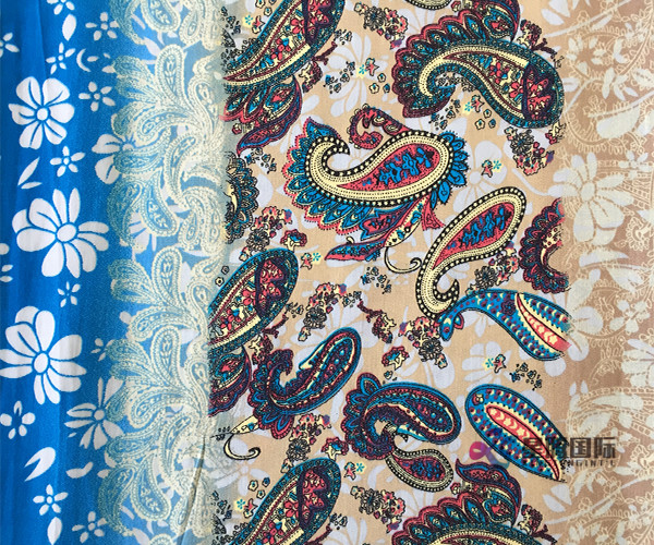 Popular Rayon Printed Fabric