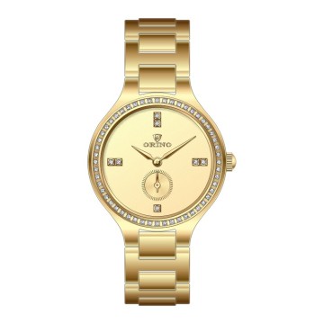 Jijou de luxe simple montre des femmes en quartz