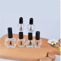 Cosmetic Nail Polish Glass bottle with Brush Cap