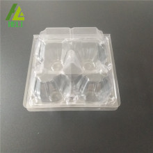cajas de cartón de huevos de tamaño mediano de 4 paquetes