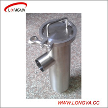 Sanitary Stainless Steel Pipe Fitting Butt Welded Angle Filter