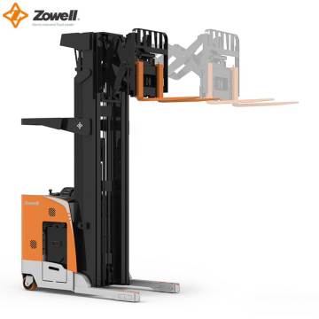 Full electric double deep reach truck EPS