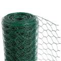 Netting de fil hexagonal enduit de PVC