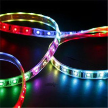 DC24V Водонепроницаемая IP65 60LEDs SMD 5050 Адресуемая светодиодная полоса RGB