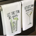 Alcohol Printed Microfiber Tea Towels