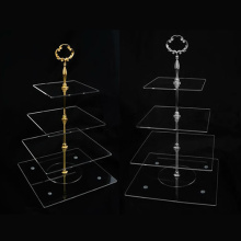 4-Layer Acrylic Display Stand, Tienda Cake Display Rack