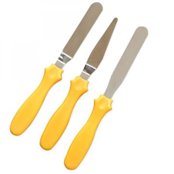 Offset Set Icing Spatula Variety Set Plastic Handle