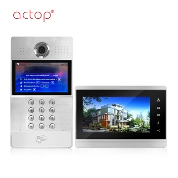 IP Apartment entry door video intercom