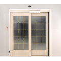 Interior Automatic Sliding Door with Double Motive Leafs