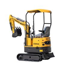 Hot sale 1 ton mini excavator household excavator machine mini hydraulic crawler excavator