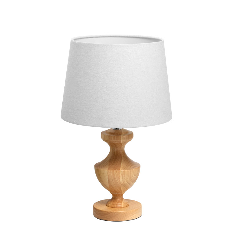 White Bedside Table Lamp