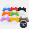 PS4 silicona caso controlador único color negro