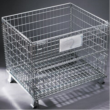 Collapsible Wire Mesh Pallet Cage