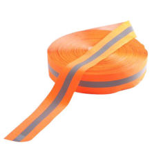 Permanent Flame-Retardant Warning Reflective Tape, Orange with Four Certificates, 400 Microns