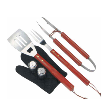 7pcs BBQ TOOL set with apron