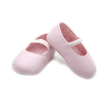 Sapatos de bebê vestido infantil rosa sapatos de menina