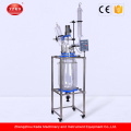 Laboratory Cylindrical Double Wall Jacketed Glass Reactors