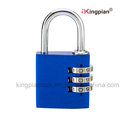 Colorful Aluminum Alloy Digital Code Combination Lock for Bag