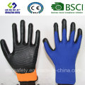 Coque en polyester 13G avec gants de travail en nitrile (SL-N119 (1))