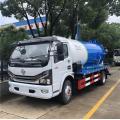 4x2 Dongfeng Diesel 6000L Camión de aguas residuales de vacío